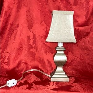 Elegant Silver table night light